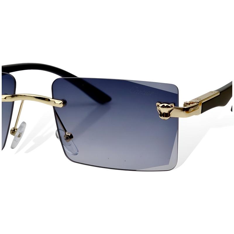 Trendy Rimless Polarized Sunglasses