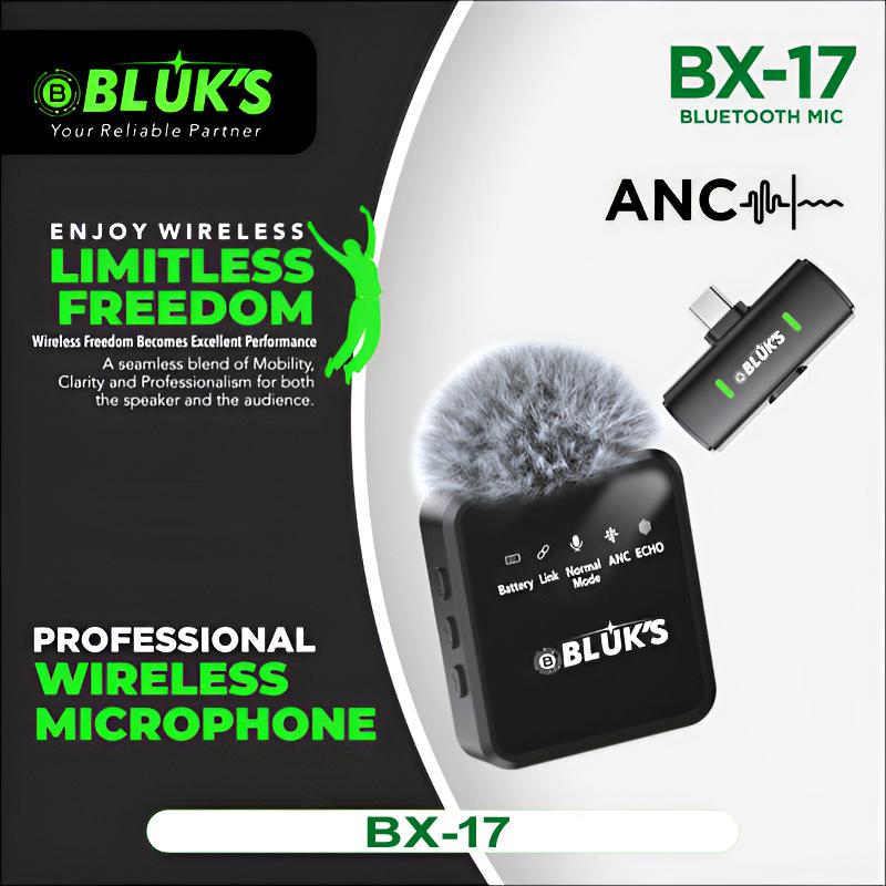 BLUK’S BX-17 Professional Lavalier Microphone