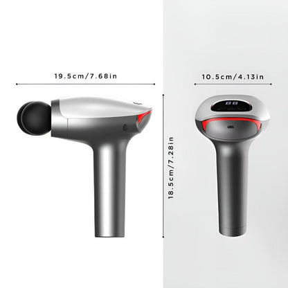 BLD-922 Compact And Quiet Double-Head Portable Massager With 10 Speed Levels